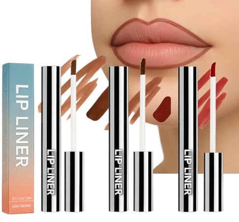 Perfilador de Labios Permanente – Delineador de Labios Waterproof y Antimanchas, Lip Stain Peel Off de Larga Duración, Voluminizador y Hidratante para Labios Secos con Líneas Finas