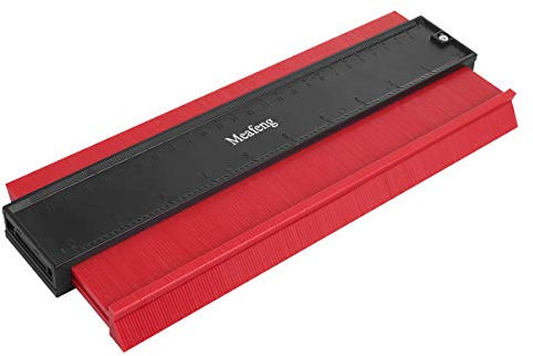 Meafeng Konturenlehre Profillehre 25cm Profil Messwerkzeug Konturmesser Kontur Duplikator Markierwerkzeuge Profillehre für Unregelmäßiges Profil, Fliesen, Laminat und Holz usw