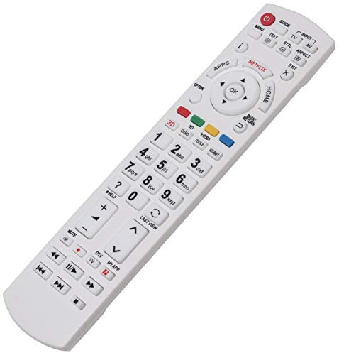 ALLIMITY N2QAYB001009 N2QAYB000842 Telecomando Sostituito per Panasonic Viera TV TX-40DXW604 TX-40DS500E TX-40DX603E TX-49DXW604 TX-49DS500E TX-49DX603E TX-55DX600E TX-55CS520E TX-55DS503E