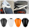 Motorrad-Soziussitzabdeckung für den Soziussitz, harter ABS-Motorverkleidung, Heckabschnitt für Duke 125 Duke125 2017-2022 Duke 250 Duke250 2021-2022 Duke 390 Duke390 2017-2023 (Weiß)