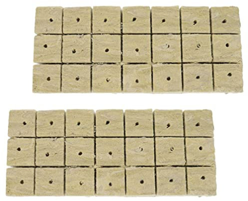 GANAZONO Gartenzubehör Kokoserde 42Pcs - -Pflanzwerkzeug Sämlingschwämme Quadratische Schwämme Gewächshaus-Hydrokultur- -Pflanzschwamm Für Wachstumspflanzen Anzuchterde Garten