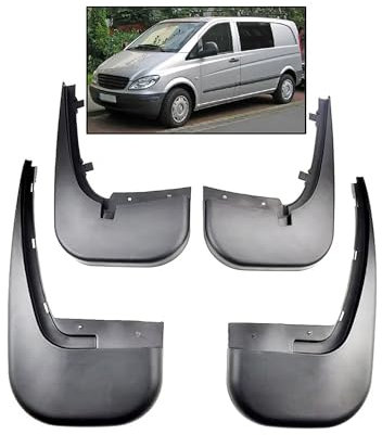 Auto Spritzschutz Für Benz Für V-Klasse Vito W447 Viano W639 Kotflügel V250 Autokotflügel Schmutzfänger Vito Spritzschutz 2006-2019 Metris Schmutzfänger Auto Schmutzfänger(-02-for W639 06-10)