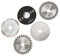 Set of 5 Mini Carbide Circular Saw Blades, 85mm Outer Diameter & 15mm Inner Diameter for Various Cutting Tools