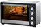 Syntrox Germany Mini four à pizza 45 l avec recirculation et tournebroche