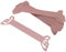50 er Papier Serviettenring Serviettenhalter Rosa Hochzeit Bankette Dekoration