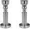 VIBORG Deluxe Sus304 Stainless Steel Solid Extra-Thick Casting Heavy Duty Adjustable Powerful Floor or Wall Mount Mounted Magnetic Doorstops Door Stopper Door Stop RS-041S (2)