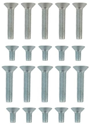 Gardinia Door Lock and Keep Plates M4 M5 Grub Screw Bolts Kit Bag 20