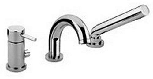 BI040LCR BIRILLO PAFFONI Badewanne-Mischbatterie mit abnehmbarem Duschkopf