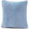 CelinaTex Xanio Dekokissen mit Innenkissen 80 x 80 cm hell blau Coral-Fleece Sofakissen Mikrofaser Kuschelkissen