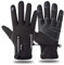 Guanti, Guanti Impermeabili Da Esterno In Inverno, Touchscreen Con Cerniera Per Uomini E Donne, Sport Da Equitazione Caldi Antivento E Velluto (M,black)