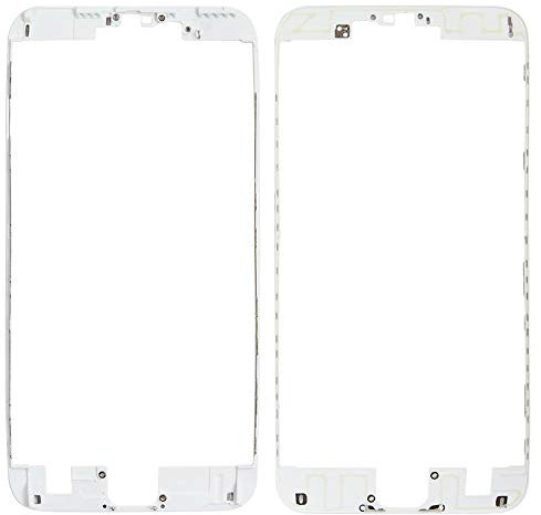 Frontrahmen Gehäuse LCD Binding Rahmen Ersatzteile kompatibel mit iPhone 6S Plus (weiß)