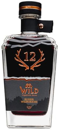 Elixier Wildkirsche 35% vol 0,7l - Brennerei Wild, Gengenbach - Premium Wildkirschen-Likör aus dem Schwarzwald.
