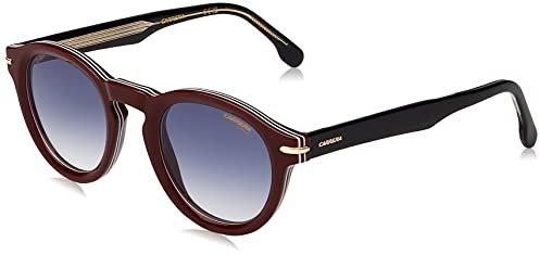 Carrera Unisex 306/s Sunglasses, KVN/08 STRPD BRGNDY, 48