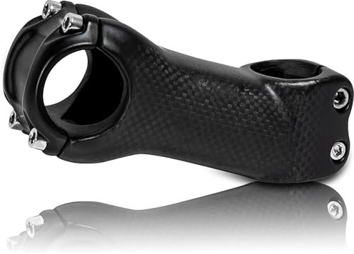 LOVEJIA rxl sl vorbau 80mm Carbon lenkervorbau rennrad Carbon rennrad vorbau 80mm 3K Matt vorbau rennrad 6 Grad Carbon vorbau rennrad 80mm für Mountainbikes, Rennrad, E-Bike,BMX, Rennrad Lenker