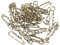 Toyvian 50 Stück 3-Loch-sicherheitsnadel Quilten Hochzeitsbroschen Sicherheitsnadel Schwere Ausführung Broschennadel Selber Machen Trachten Schmuck Gestrick Legierung Stift Fräulein Schal