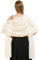 Vijamiy Satin Chiffon Stola Damen Festlich,Stola Für Abendkleid Farbenfrohe Eleganz Weicher Schultertuch Für Brautkleider、Party、Hochzeit、Geschenk(beige)