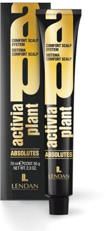 LENDAN Absolute Activia Plant, Tinte Permanente para Cabello Profesional, Tono 7/9, 70 ml.