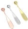 Beatifufu 3Pcs Makeup Spatula Spoon Applicator Stick for Eye and Face Cream Reusable Tools for Creams Moisturizers and Lotions