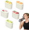 5 PCS Flavour Pods, Air Water Bottle Flavour Pods Scented, 0 Sugar 0 Calorie Fruity Air Flavor up Pod Compatible with Fychuo Air Water up Bottle Water Cup Scented Starter (Fruit)