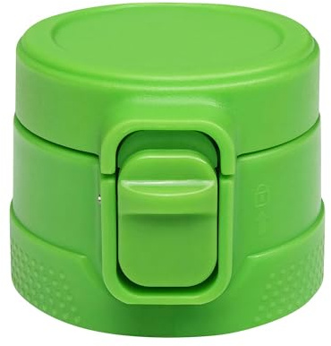 AWAVE Ersatzdeckel REDESIGN 2026 für Die Schule der Magischen Tiere Edelstahl Trinkflasche Kinder 380 ml, Einhandöffnung Hygienisch, Flaschendeckel inkl. Dichtung, Schildkröte Henrietta, Grün