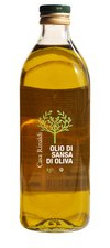 Casa Rinaldi - Olivenkernöl, gewonnen aus Olivenrinden, Kernen und Fragmenten, zarter Geschmack, 1-Liter-Flasche