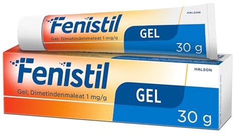 Fenistil Gel Dimetindenmaleat 1 mg/g, zur Linderung von Juckreiz bei Mückenstichen, Insektenstichen und Sonnenbrand, 30 g