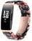 Ayeger Resin Band Compatible with Fitbit Inspire HR/Inspire/Ace 2 Fitness Tracker Women Men Resin Accessory Rose Gold Buckle Band Wristband Strap Blacelet Smart Watch Fitness (Pink and Black)