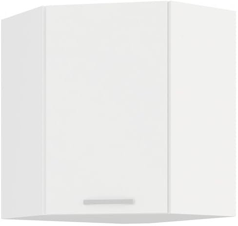 EKO White Eckhängeschrank 58x58 Weiss matt Küchenzeile Küchenblock Einbauküche
