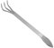 Bonsai Tree Root Rake, Stainless Steel Rake 3-Prong Loosen Soil Rake Bonsai Tree Tools Bonsai Plants Rake with Ergonomic Handle