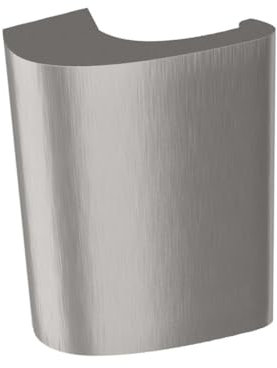 Alu Balkontürgriff Balkongriff Balkontür Ziehgriff de Luxe, Farbe:INOX