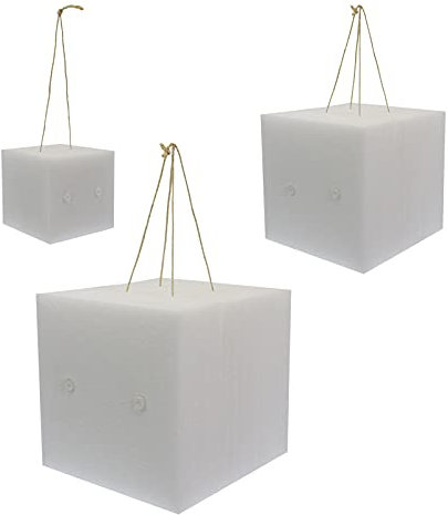 Stronghold Cube - Schießwürfel - für´s Bogenschießen (20x20x20), 40 lbs, individuell zu gestalten; Zielscheibe im Bogensport, mit Pfeil und Bogen