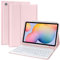 Funda con Teclado para Samsung Galaxy Tab S6 Lite 10.4“ 2024/2022/2020 (Model: SM P620/P625/P610/P613/P615/P619), Soporte para lápiz y Teclado Inalámbrico Bluetooth Español Ñ Desmontable