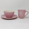 CREAFLOR HOME 3tlg Kombiset, Frühstücksset MYNTE English Rose rosa Ib Laursen