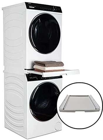 RUCRAK Trockner Auf Waschmaschine Stellen,Waschmaschinen Trockner Zwischenbausatz,Zwischenbausatz Waschmaschine Trockner,Waschmaschinen Aufsatz,Antislip, Für Waschmaschine Und Wäschetrockner