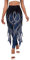 FEOYA Sport Leggings Damen 3D Meerjung Print Gym Workout Sporthose High Waist Leggins Meerjungfrau Bedruckte Leggings mit Flosse Glänzend Hose Scrunch Butt Legging Q XL