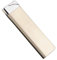 Langes Stabfeuerzeug, Mini Slim nachfüllbares Butangas-Feuerzeug, winddichtes Fackel-Metallfeuerzeug, nachfüllbares Butan-Feuerzeug, for Mädchen und Jungen (Color : Chrome)