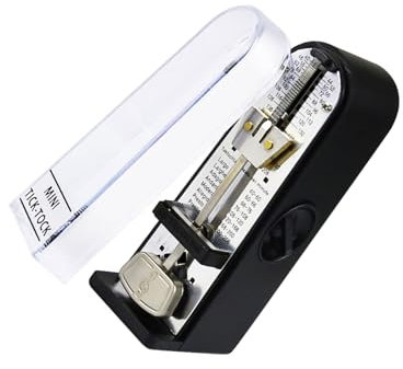 Inline-Gitarre Metronom mit mechanischem Pendel für Gitarre, Bass, Klavier, Violine, Musikinstrumente, Taschenmetronom