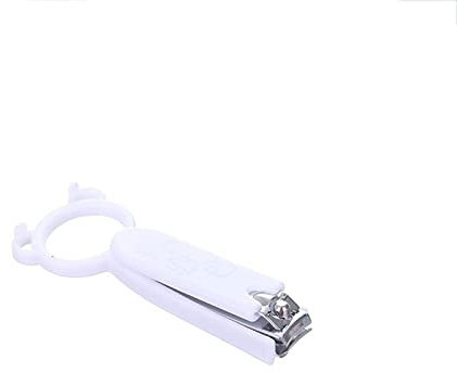 QXSJEDYCH Nail Clippers Nail Clipper Creative Multifunctional Cute Holder Lasting Durable Sharp Nail Scissors Unisex Nails(Color:Bianco)