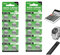 20 Stück AG10 LR1130 1.5V Alkaline Knopfzelle Batterien ohne Quecksilber