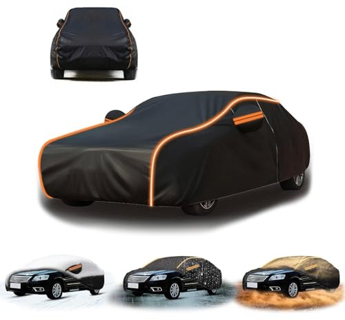Autoplane Winter für Mazda MX-5 RF, Auto Abdeckplane Wasserdicht,Auto Garage Plane,Atmungsaktiv, Regenfest Schneefest Sonnenfest vm35