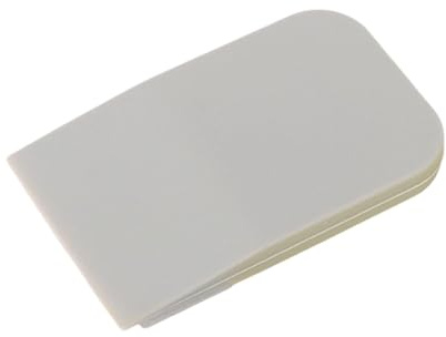 Pinceau de maquillage en silicone non poreux pour cosmétiques liquides, nettoyage rapide, bords plats, pinceau cosmétique sans couture