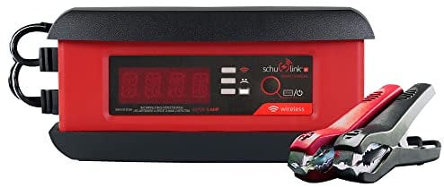 Schumacher Electric SC1366 3A 6V/12V Wireless Smart Battery Charger & Maintainer – For Motorcycle, Lawn Tractor, Power Sport, and Car Batteries – iOS 9.0 and later and Android OS 5.0 and later
