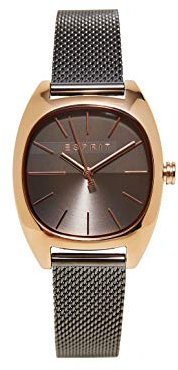 Esprit Damen Analog Quarz Uhr mit Edelstahl Armband ES1L038M0125