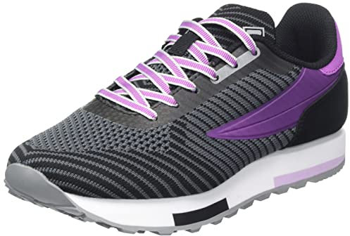 FILA Damen RETRONIQUE 22 K wmn Sneaker, Black-Purple Orchid, 36 EU