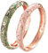 Wynameleri 2 Stück Emaille-Armreif für Frauen, handgefertigtes Armband für Damen, Vintage-Schmuck-Geschenk für Sie und Ihn, Liebesarmband, Muttertagsgeschenke, personalisierte Damen-Armbänder
