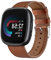 Leder Armbänd Kompatibel mit Fitbit Versa 4/Sense 2 Armband Für Damen Herren Echte Ersatzband mit Uhrenarmband Für Fitbit Versa 4/Sense 2 (braun)