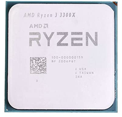 componenti per computer Processore CPU AMD Ryzen 3 3300X R3 3300X 3,8 GHz quad-core a otto thread 65 W L3=16 M 100-000000159 Socket AM4 tecnologia matura