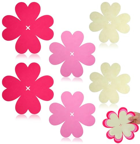 Amosfun Pfannenschoner Filz 23X23Cm Pink - Hitzebeständiger Topfuntersetzer Schützt Pfannenboden Kratzfrei Küchenhelfer Für Kochen Und Backen