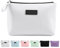 Kleine Kosmetiktasche MAANGE Kleine Make up Tasche Tragbare Reise Schminktasche wasserdichte PU Leder mit Griff Niedliche Vielseitige Reißverschlusstasche für Frauen