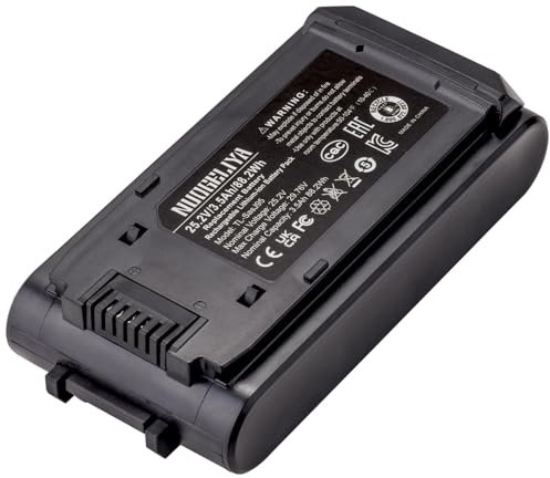 Ricambio per Samsung Bespoke Jet per Bespoke Jet Complete, VS20A95843W/SH, VS20A95843W/WA, VS20A95923B/AA, batteria agli ioni di litio 25,2 V, 3,5 Ah
